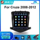 Автомагнитола JMCQ, 2 Din, Android 10,0, мультимедийный видеоплеер для Chevrolet Cruze 2008-2012, стереодинамики Carplay в стиле Tesla