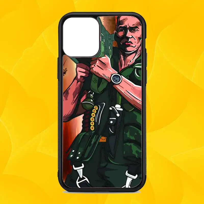 

Schwarzenegger Movie Commando 1985 Phone Case For IPhone 12 Mini 11 Pro XS Max X XR 7 8 Plus SE20 High Quality TPU Silicon Cover