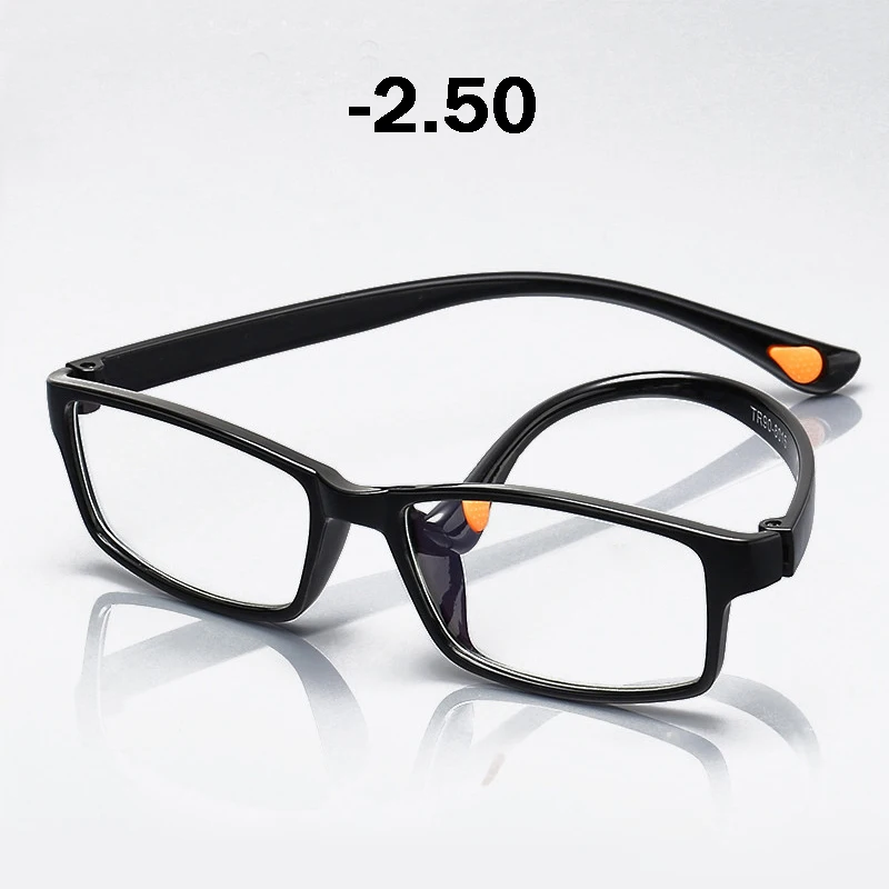 

0 -1.0 1.5 2.0 2.5 3.0 3.5 4.0 Finished Myopia Glasses Frame Women Men Ultralight TR Myopic Nearsighed Eyeglasses Students