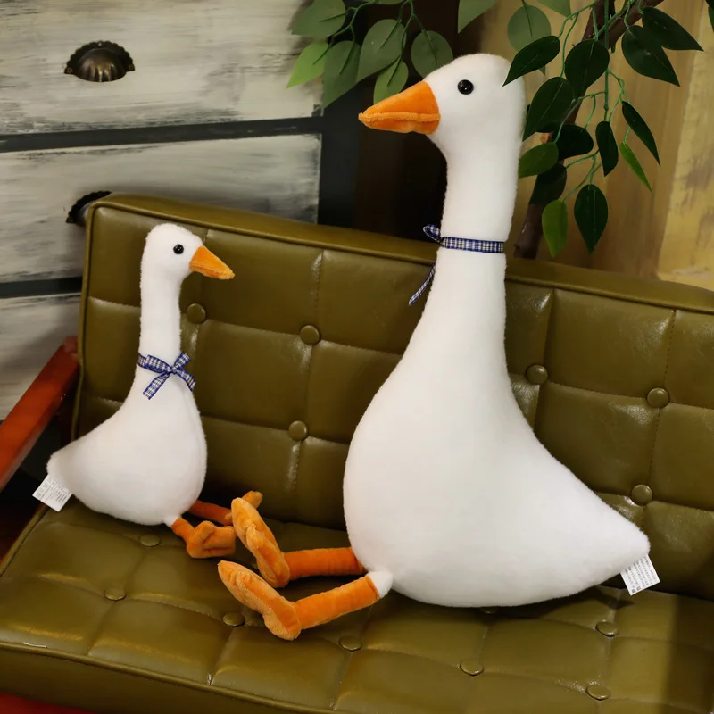 30 см 50 80 белая гусиная плюшевая игрушка мягкая кукла детские игрушки подарок на