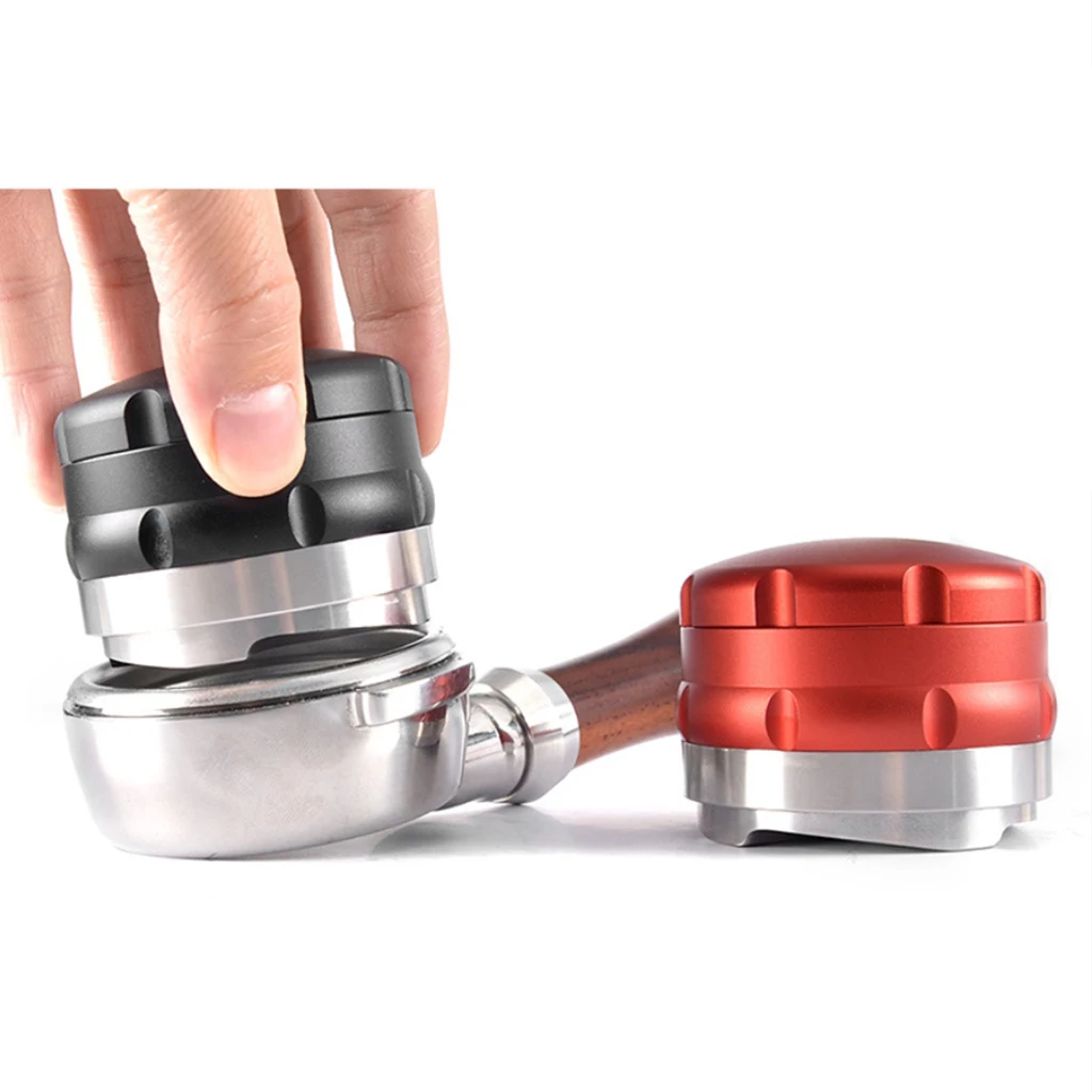 

53 мм/58 мм основание заземление кофе Темпер нержавеющая сталь двойная головка бариста пресс инструмент