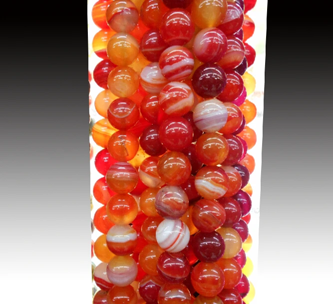 

Wholesale Red Beads Round Carnelian Selectable 4 6 8 10 mm Natural Stone Beads For Jewelry Making DIY Bracelet Necklace