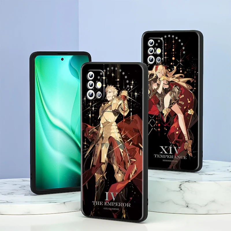 

Fate Grand Order FGO For Samsung Galaxy A33 A53 A72 A52 A42 A32 Lite A22 A13 A12 5G A03S A02S A02 Black Phone Case Capa