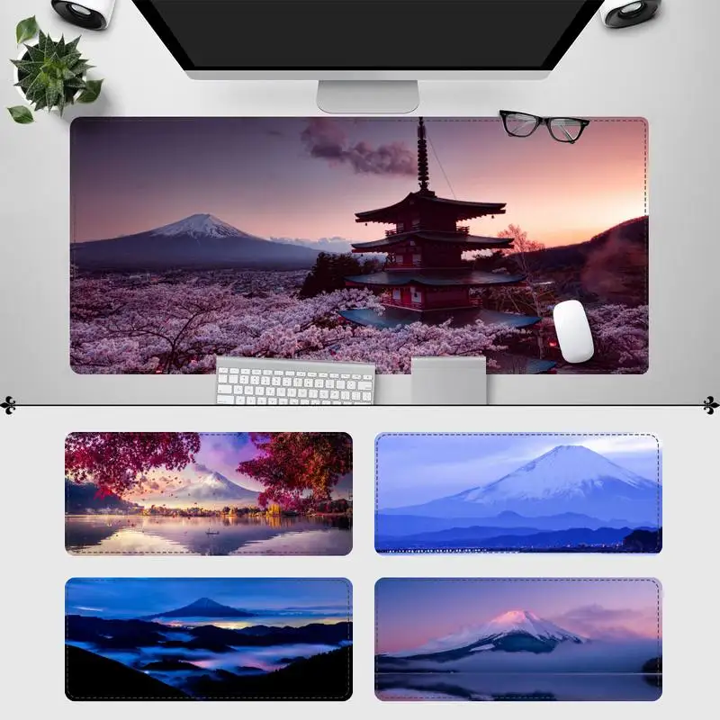 

Anime Japan Mount Fuji mountain Mouse Pad PC Laptop Gamer Mousepad Anime Antislip Mat Keyboard Desk Mat For Overwatch/CS GO