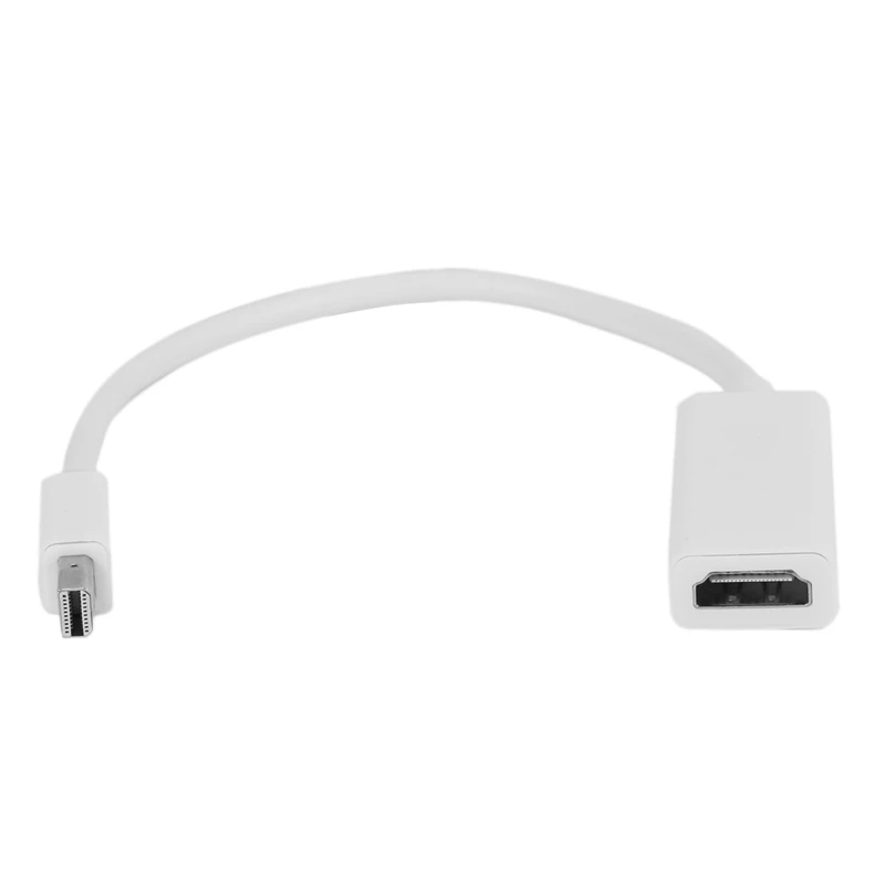 

NEW Mini DisplayPort To HDMI Adapter Cable Mini Display Port DP Converter Thunderbolt High Quality For Apple Pro Air