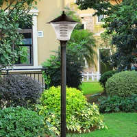 2 4 meter high pole street lamp poplular garden light for villa mansion courtyard park outdoor waterproof landscape lighting