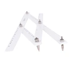 34 см Редуктор Увеличитель инструмент художественное ремесло для офиса школьные принадлежности линейка для рисования художественный пантограф складная линейка