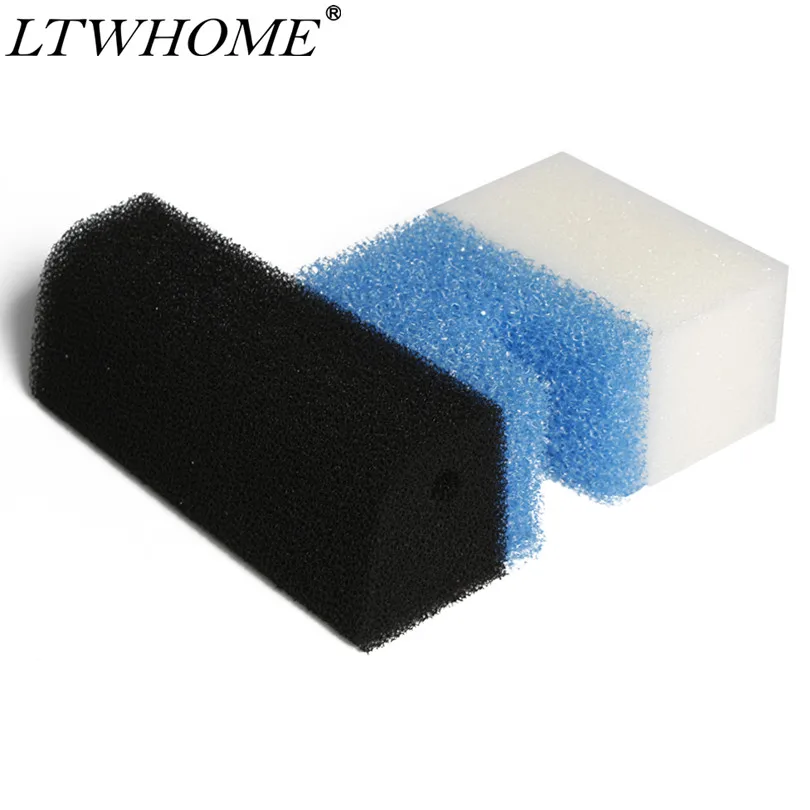Набор губок для аквариума LTWHOME совместимый с Ferplast Blumec 05 Bluclear губки внутреннего