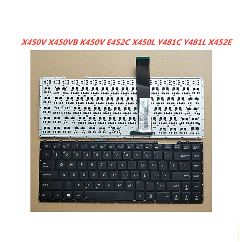 

Новая английская раскладка клавиатуры для Asus X450V X450VB K450V E452C X450L Y481C Y481L X452E