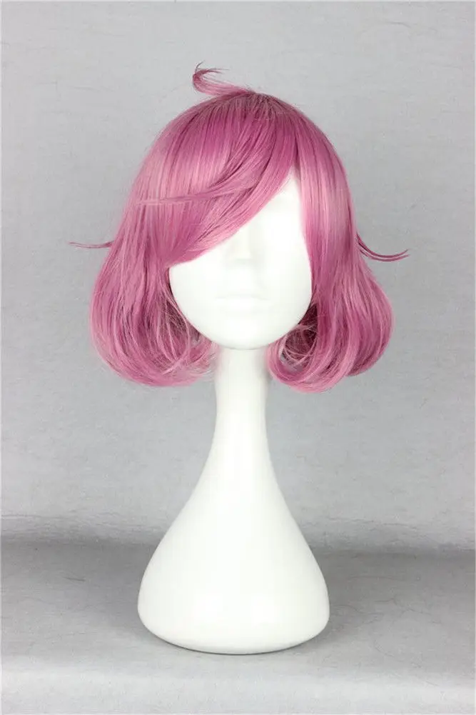 Аниме Noragami Ebisu Kofuku Косплей Короткие розовые женские термостойкие синтетические