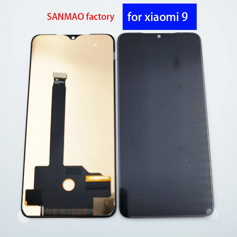 6 39 ''отпечатки пальцев Новый AMOLED ЖК дисплей для xiaomi Mi 9 Mi9 сенсорный экран