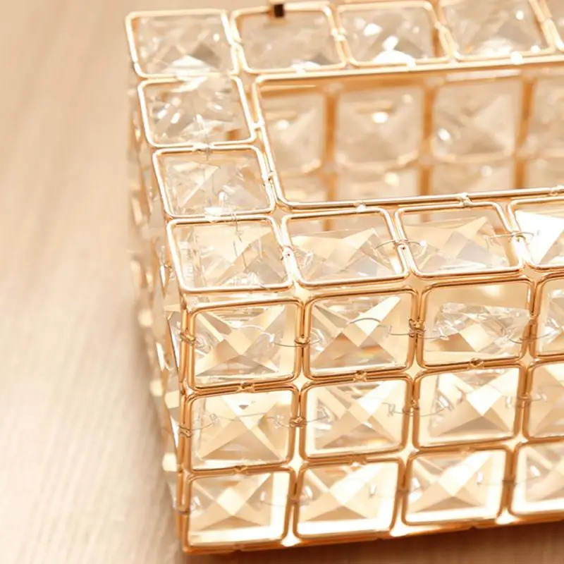 Новый искусственный кристалл тканевый ящик Туалетный столик/туалетный столик и