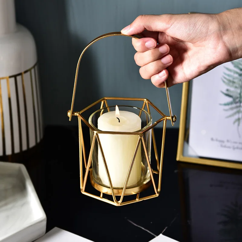 Веселый горячо классический простой современный дизайн подсвечник подарок