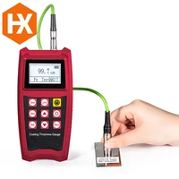 ultrasonic coating thickness gauge hxctg 920 ndt weld inspection ut testing equipment with metal probes pc connection device
