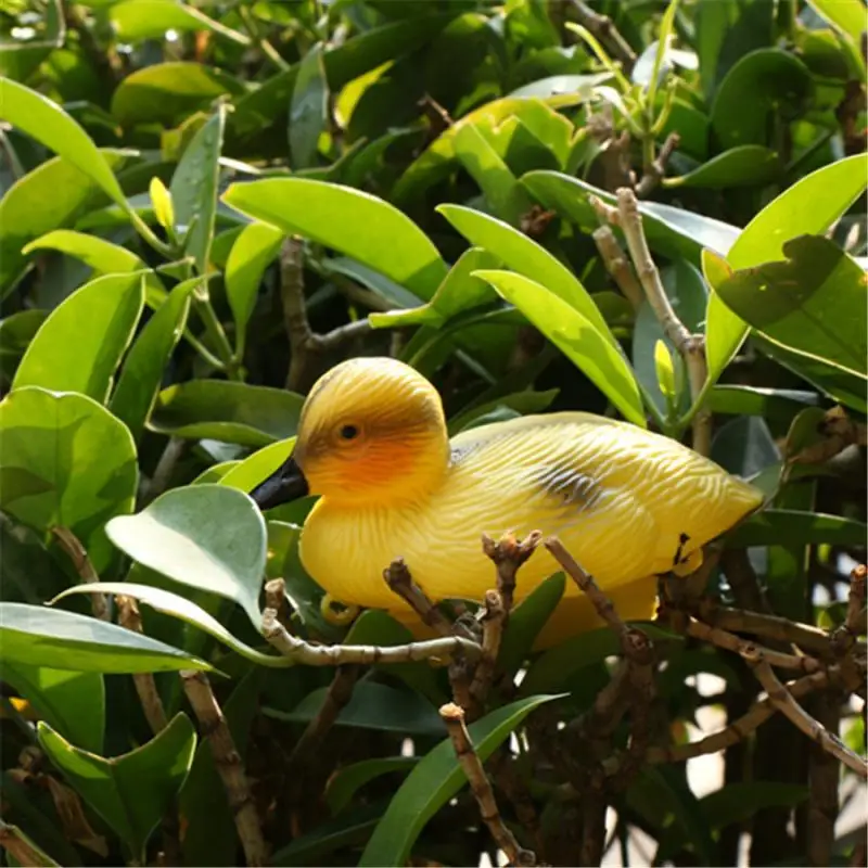 Небольшой Duckings плавающая приманка уток Кряква пластиковое украшение пруд Koi Рыбы