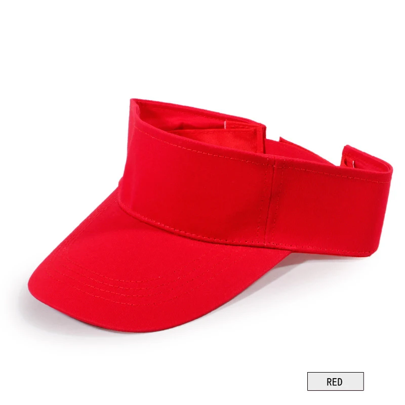 Простая солнцезащитная Кепка с козырьком Спортивная шляпа регулируемая