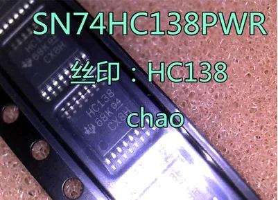 

Free shipping 100PCS SN74AHC138PWR HC138 SSOP-16