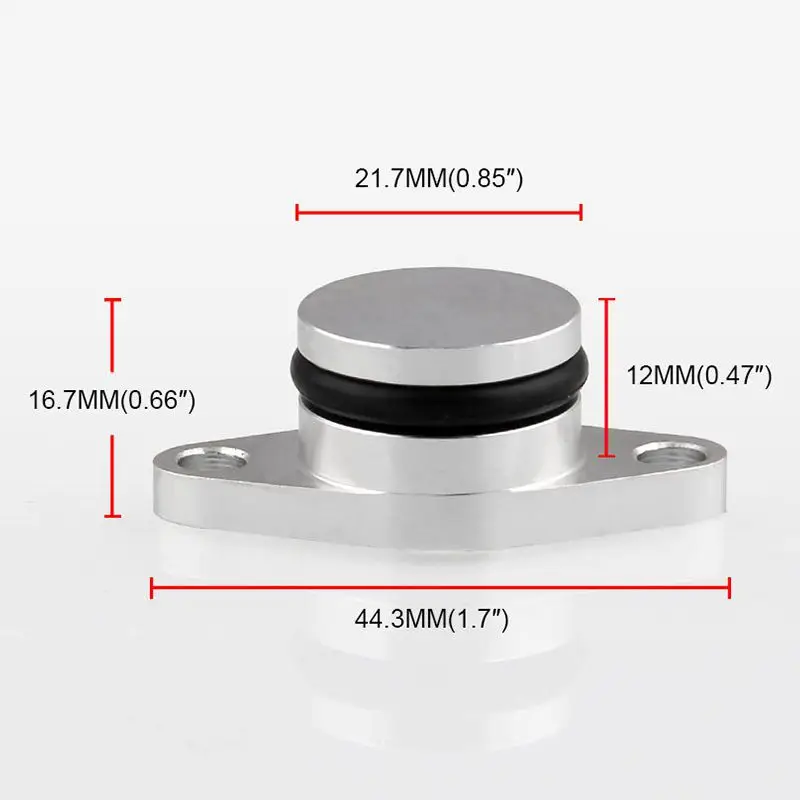 Portable 1Pcs 22Mm Aluminum And Silicone Swirl Flap Blanks Repair For Bmw Car Auto Diesel Replacement | Автомобили и мотоциклы