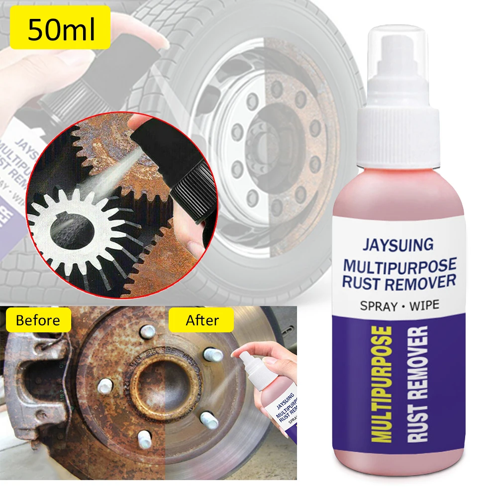

30ml / 50ml Multi-Purpose Rust Inhibitor Rust Remover Iron Powder Cleaning Derusting Spray Car Maintenance Cleaning Accessories