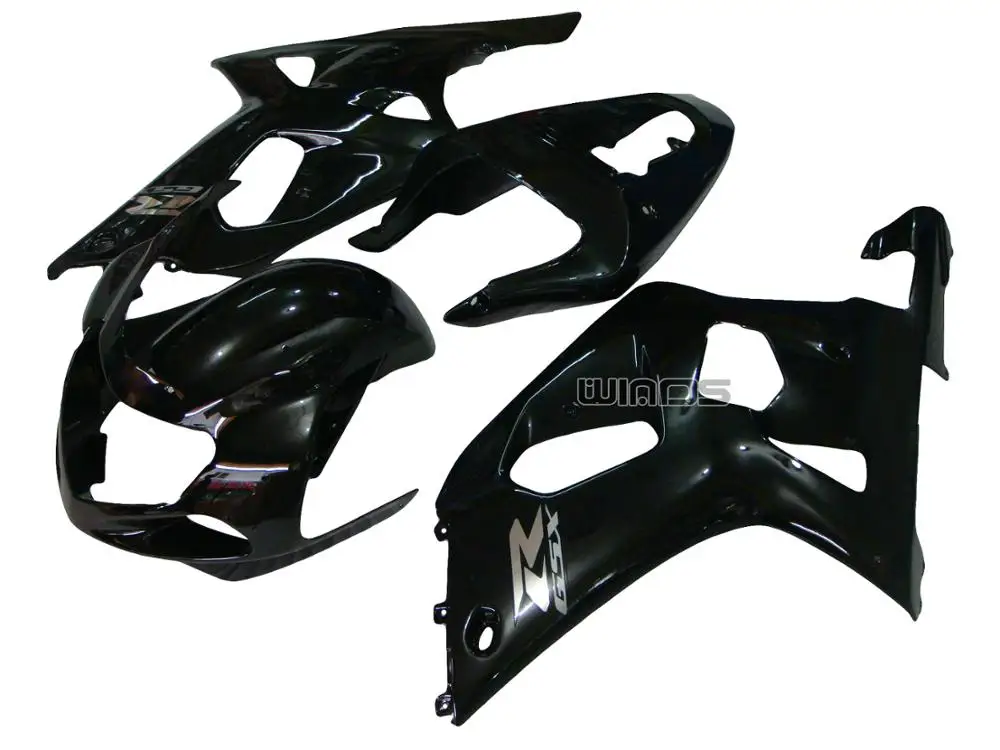 

Fairing Kits for Suzuki GSXR600 GSXR750 K1 2001-2003 Glossy Black Bodywork Set
