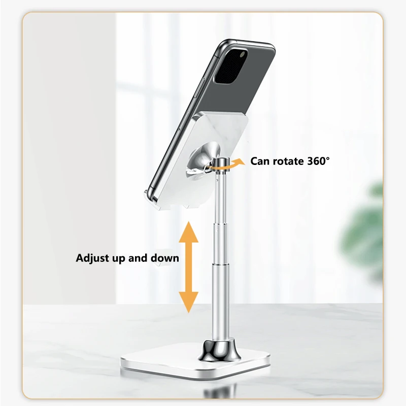 

Desk Mobile Phone Holder Stand For iPhone, Universal Adjustable Metal Desktop Table Tablet Holder Stand For iPad Pro