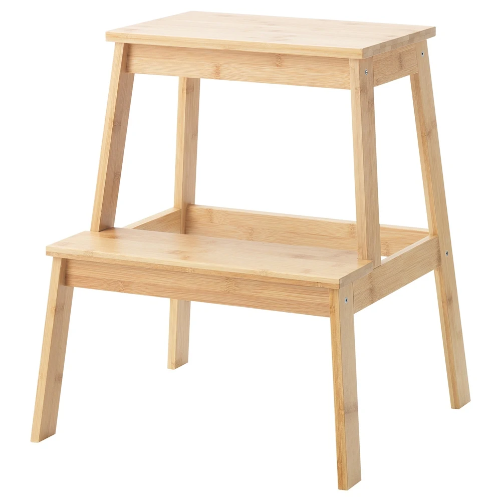 Ladder stool TENHULT Swedish Quality Products bamboo 43x40x50 cm stairs stools furniture Step Ladders Kitchen Home | Мебель