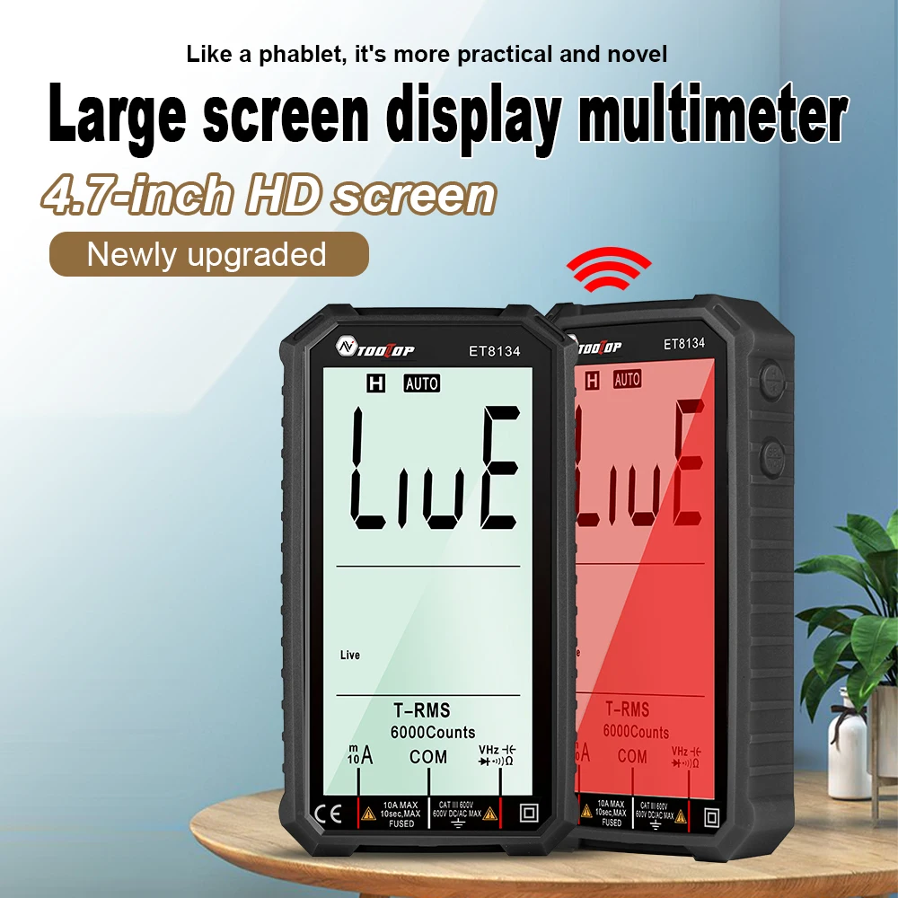 ET8134 бесконтактная проверка напряжения переменного мульти функциональный