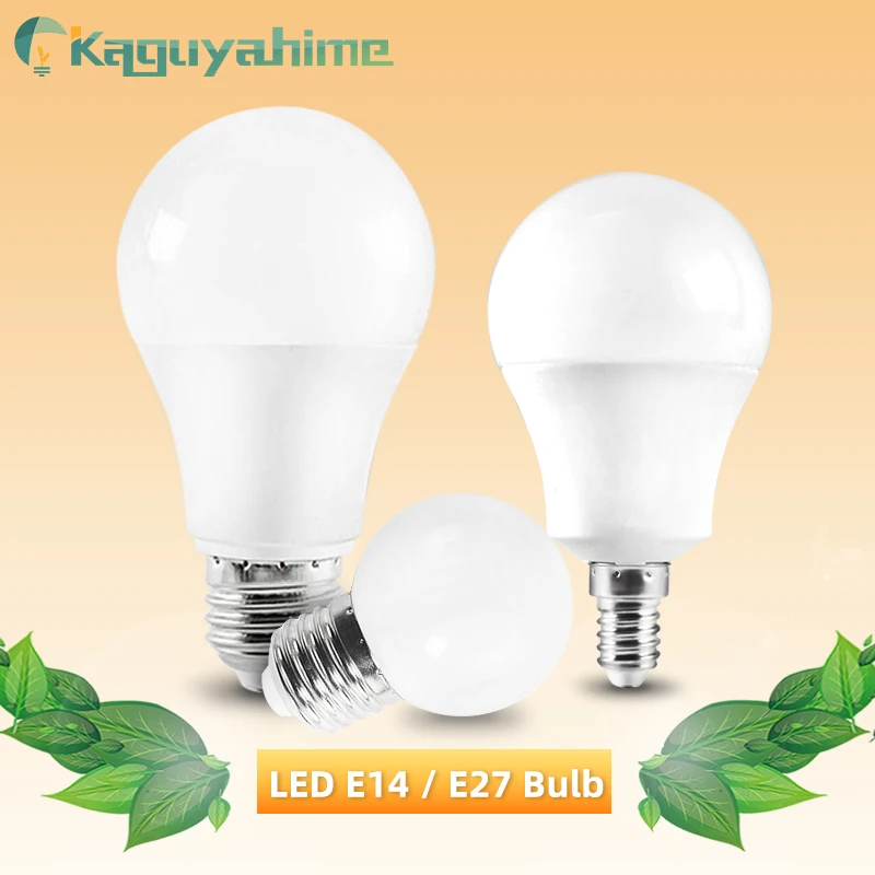 Светодиодная лампа Kaguyahime 5 шт./лот E27 с регулируемой яркостью E14 светодиодная 220 В 3