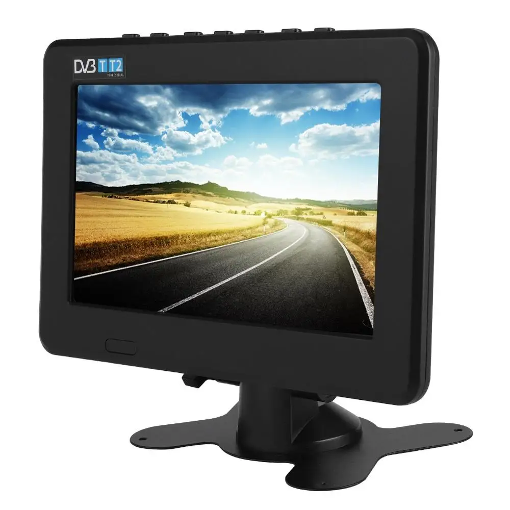 Портативный Автомобильный цифровой телевизор HD 1080P 7 дюймов|Портативные