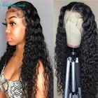 Парик бразильский из натуральных волос, 13x4x1, 12-30 дюймов