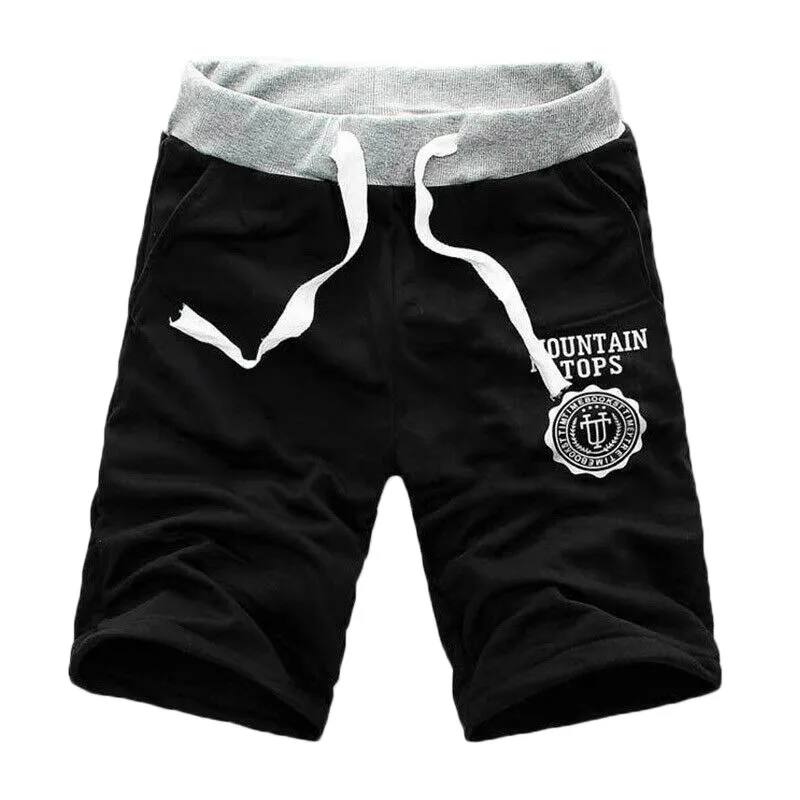 

Summer Mens Pants Fashion Cargo Shorts Pants Casual Summer Beach Sport Joggers Plain Half Trousers Casual beach Male Short Pants
