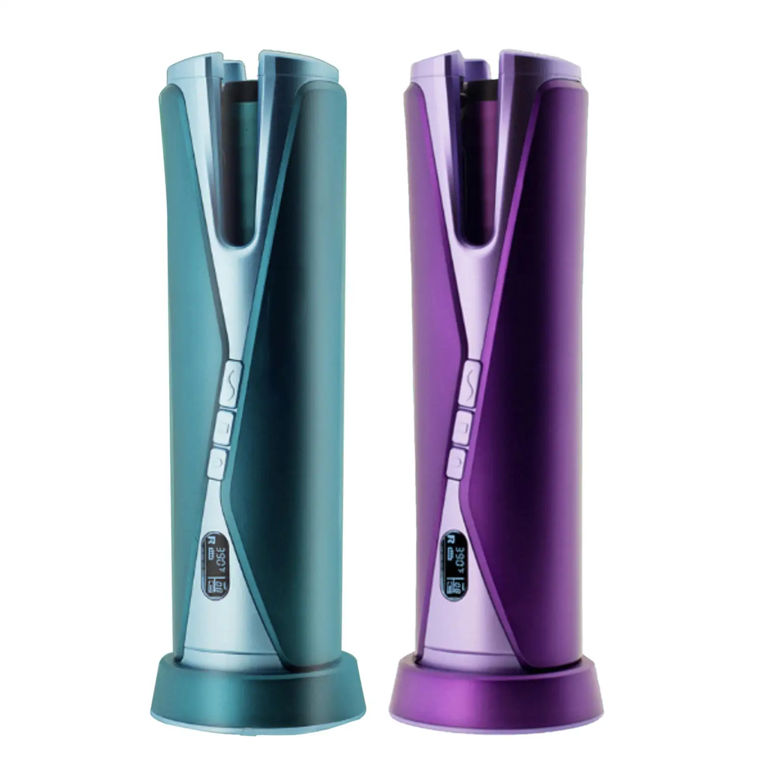 

Portable Automatic Hair Rollers Curler Electric with LCD Display Cordless Music Curling Tongs for Hair Waver Styling Home Travel