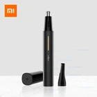 Электробритва для волос в носу Xiaomi 2 в 1, безопасный и водонепроницаемый Очищающий Инструмент для мужчин