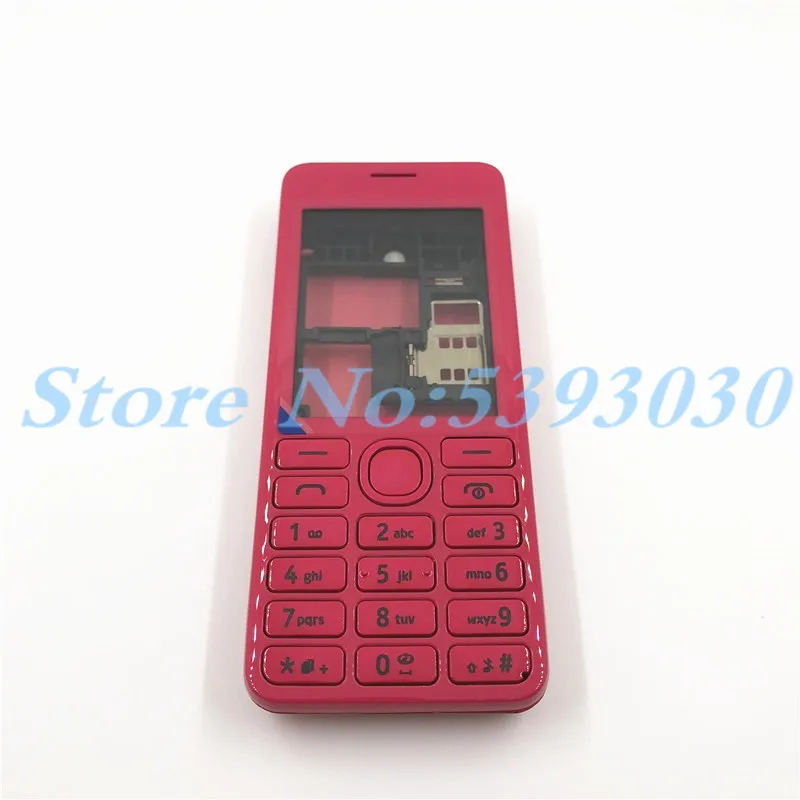 Оригинал высшего качества для Nokia Asha 206 2060 Крышка корпуса дверная рамка + задняя