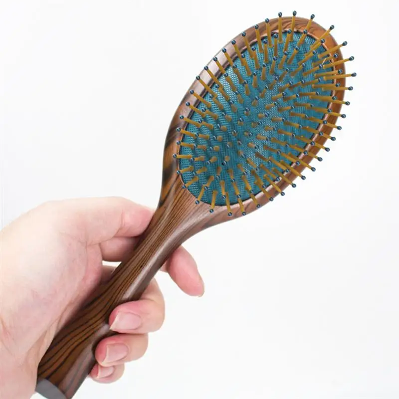 

Airbag Hairbrush Beech Massage Comb Cushion Massager Comb Wooden Cushion Hair Comb Airbag Massage Comb For Shop Home