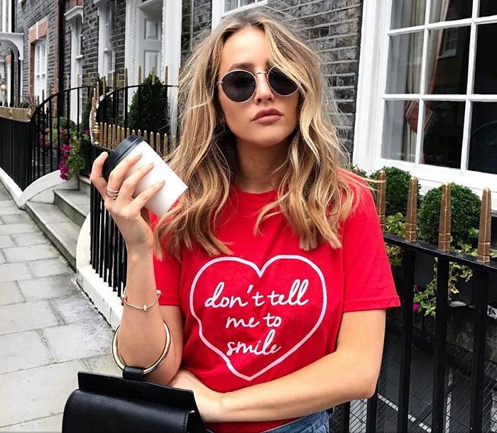 Футболка с цитатами для женщин Tumblr Fashion Graphic Tee Street хипстеры саркастический топ