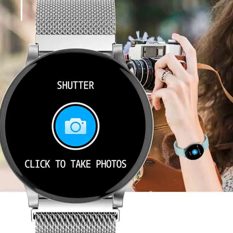 Умные часы для женщин и мужчин водонепроницаемые IP68 монитор сердечного ритма