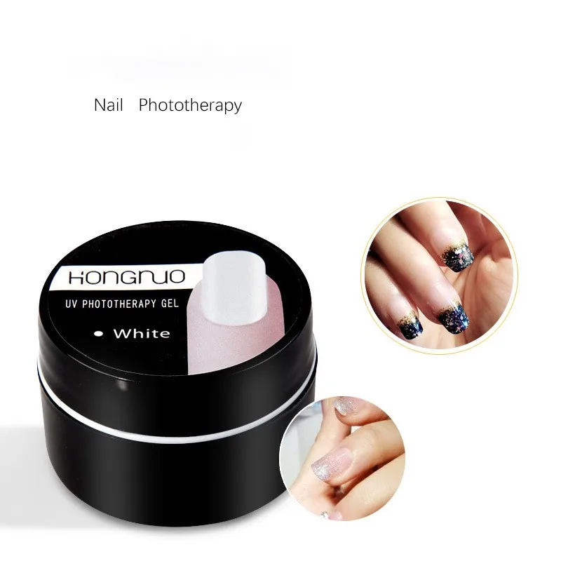 УФ гель для фототерапии крепкий прозрачный наращивания лак ногтей инструмент