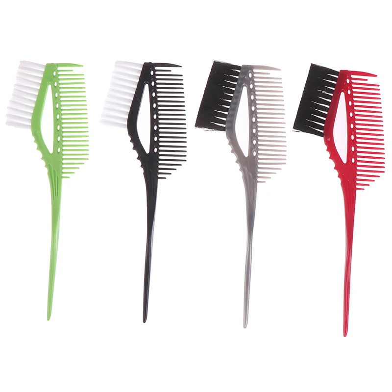 Профессиональная краска для волос 1 шт. цветная щетки и гребни с кистью