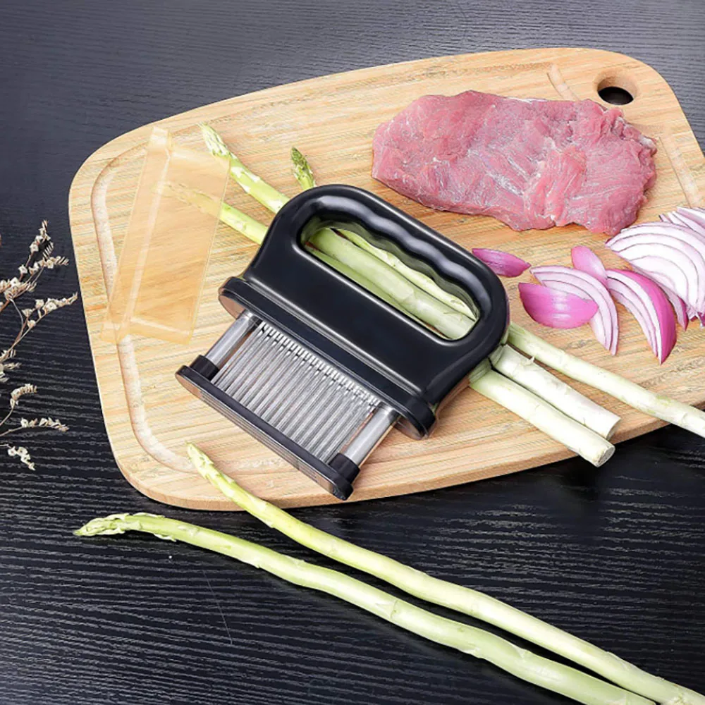 Tenderizer для мяса 48 ультра острых игл из нержавеющей стали кухонный инструмент