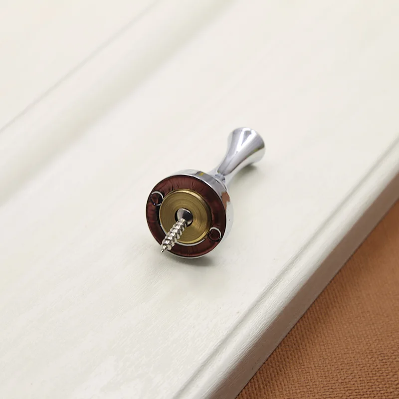 Современный простой хромированный золотистый никелевый цилиндрический