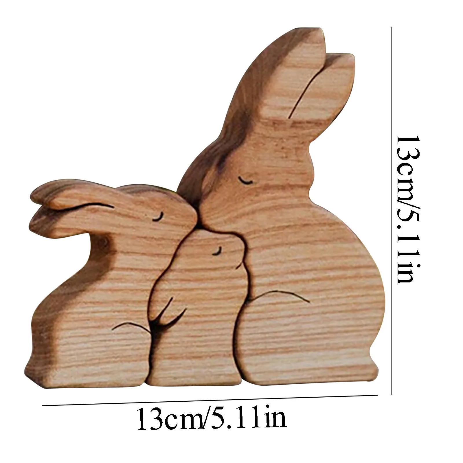 

Cute Animal Family Day Gift Beautiful Animal Figurine Decor