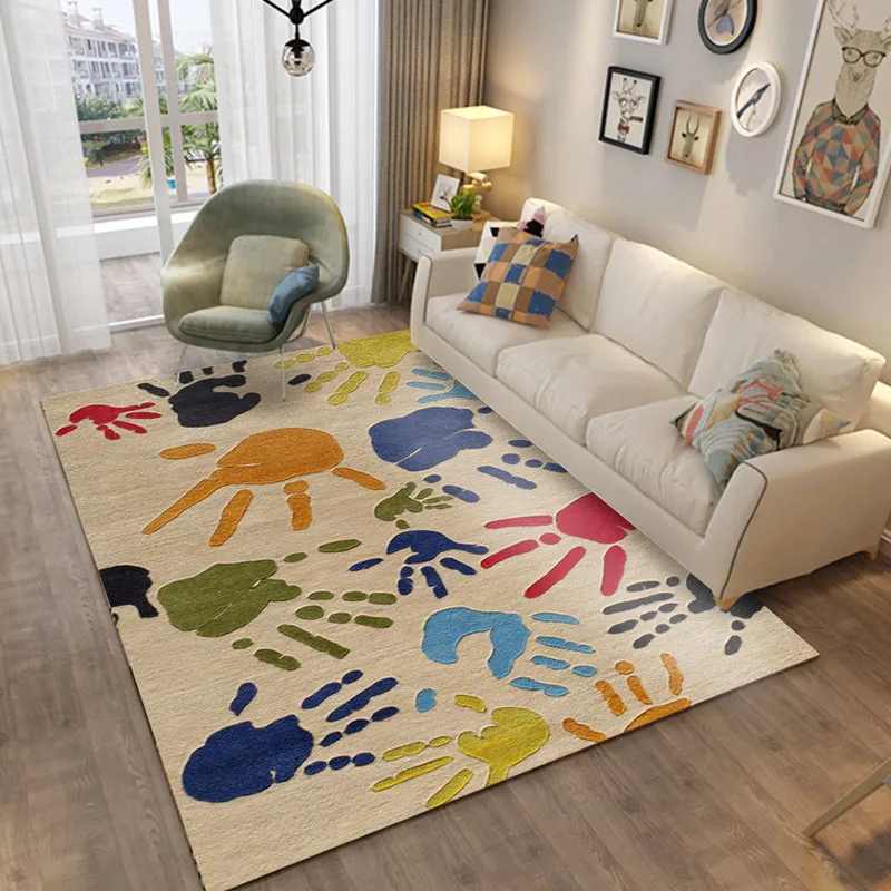 Ковер для гостиной коврик одеяло детский лазания спальное не скользит мат мойки