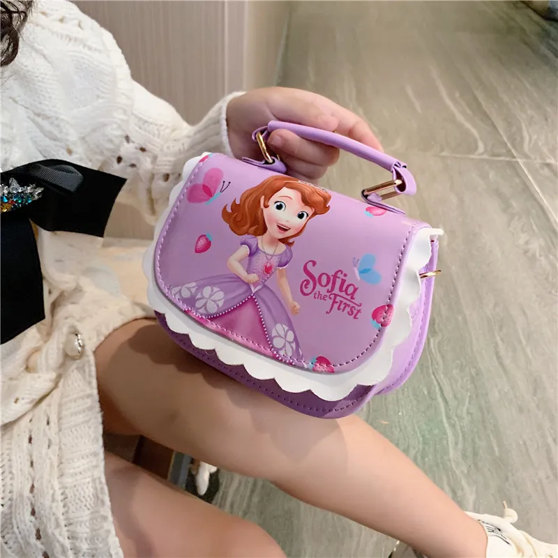 Новинка disney pu Переносные сумки Детская сумка модные удобные сумки через плечо сумка Замороженные сумки