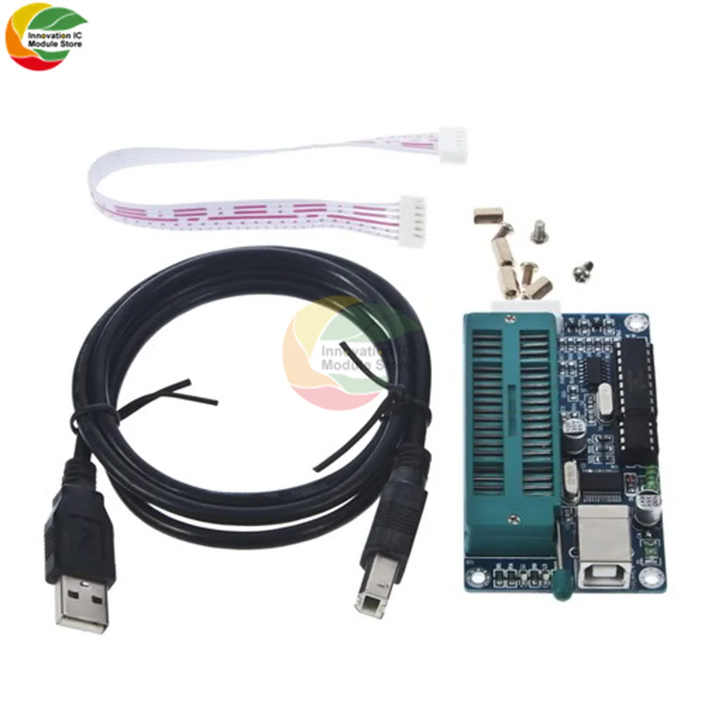 Программатор Ziqqucu PIC K150 ICSP автоматическое программирование USB макетная плата