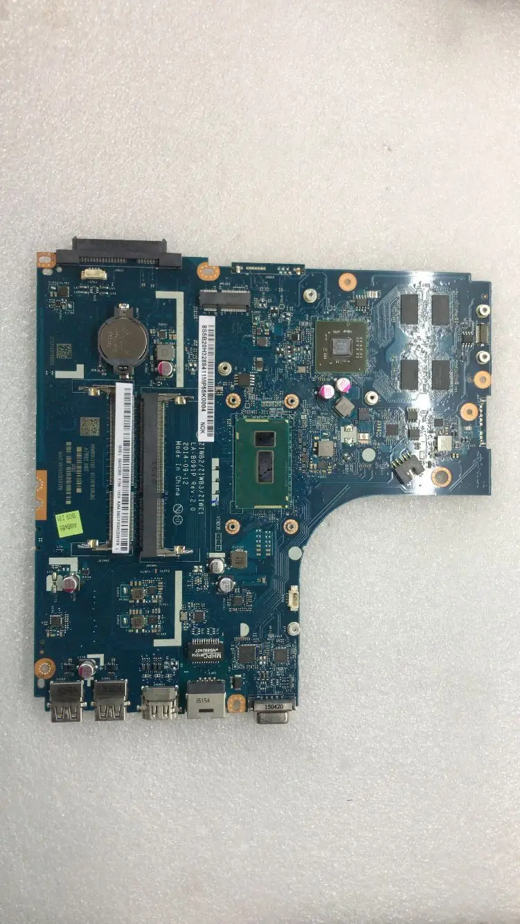 

KEFU ZIWB2/ZIWB3/ZIWE1 LA-B091P Motherboard For Lenovo B50-80 N50-80 Notebook Motherboard CPU I5 5200U R5 M330 2G 100% Test Work
