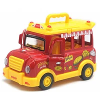 132 cartoon fast food truck simulation model vehicle car toy children boys gift