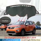 Из искусственной кожи для Changan CS15 2016  2019 Противоскользящий коврик для приборной панели, Солнцезащитный коврик для приборной панели, защита от УФ-лучей, коврик для приборной панели, автомобильные аксессуары