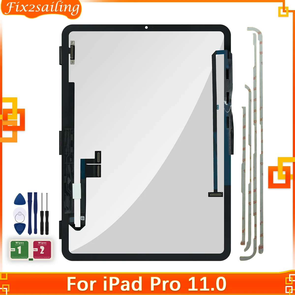 Сенсорный экран для iPad сменный Экран AAA +++ Pro 11 A1980/A1934/A1979|ЖК-экраны и панели