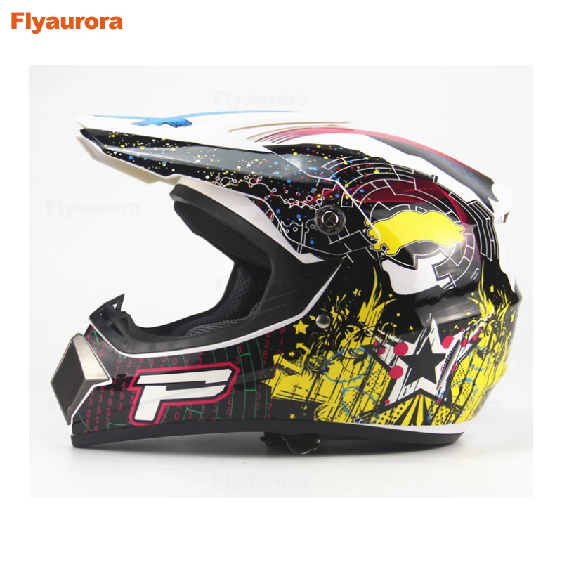 Лидер продаж внедорожные шлемы горные Гонки Горный полный шлем rcycle moto cross casque capacete горные велосипедные шлемы